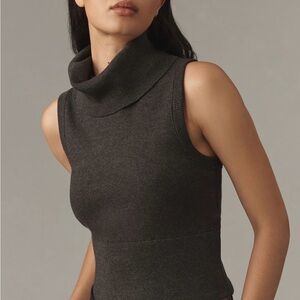 Pilcro Ultra High-neck Sleeveless Sweater Tank